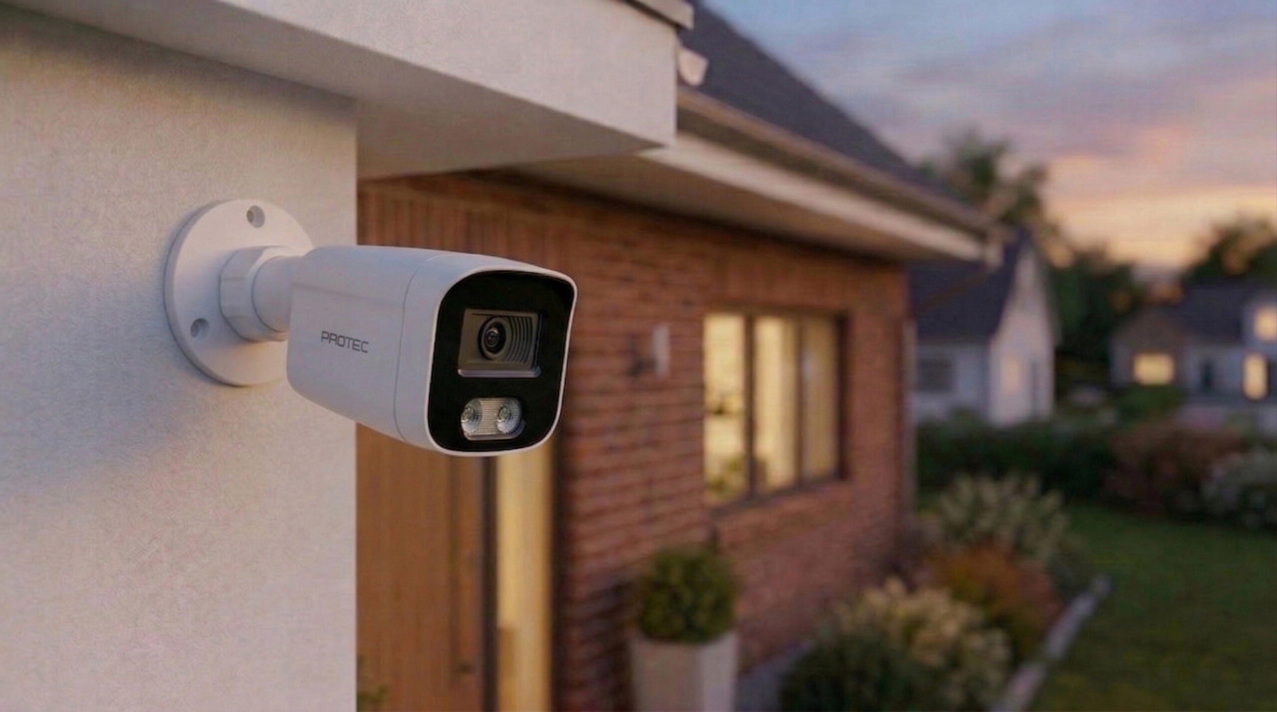 IP Camera 8MP 4K PROTEC TUBE IP67 EXTERNAL POE Microphone PROTEC Packaging status original