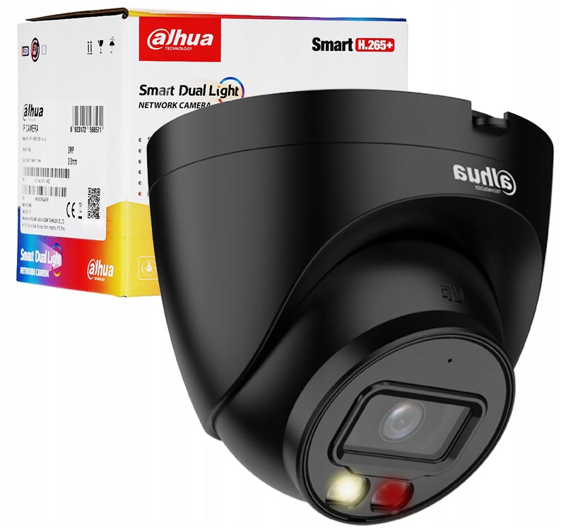 IP Camera Dahua 4MPX IPC-HDW1439V-A-IL BLACK