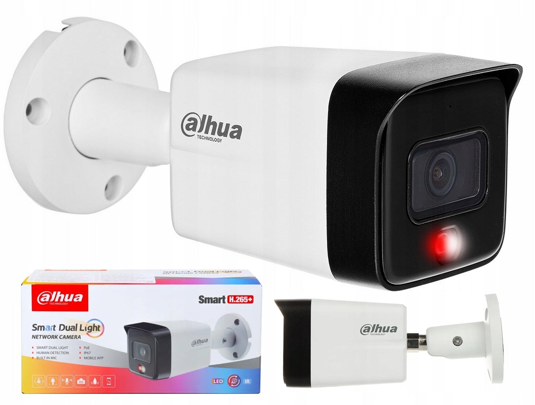 IP Camera Dahua 6Mpx IPC-HFW1639TC-A-IL-S6 PoE Smart Dual Light Poe