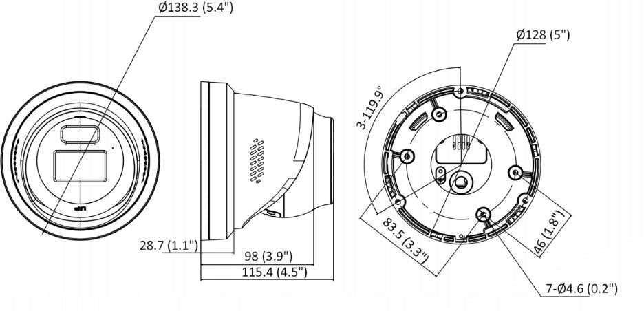 IP Camera Hikvision 16MP DS-2CD23166G3-IS2UY/SL (2.8) eF O-STD BLACK Packaging status original