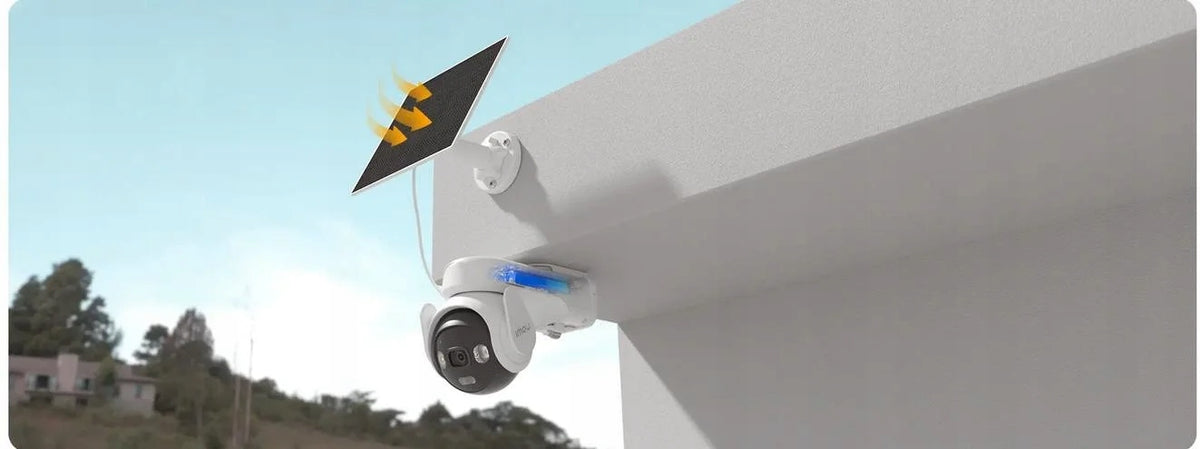 IP Camera Imou AOV PT KIT 2.4GHz Wi-Fi and 4G 5MPx with Solar Panel Packaging status original