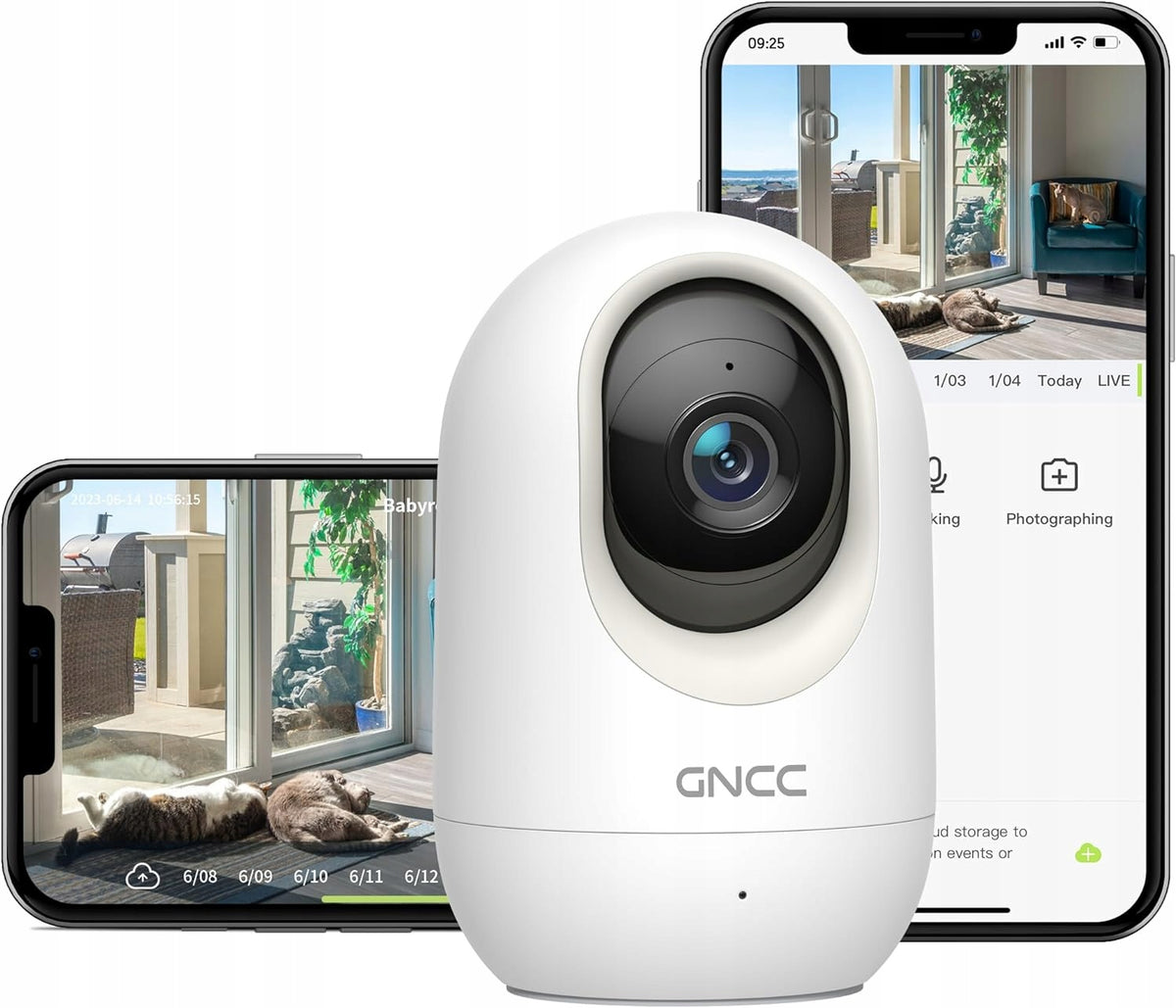 IP Camera WiFi GNCC P1 Indoor Home Camera Monitoring