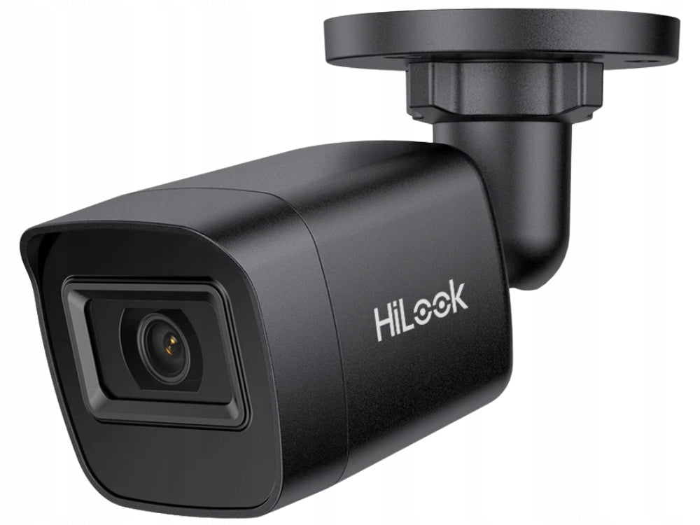 IP Monitoring Kit 4MPX 6 PoE Cameras 2K+ BLACK External HDD Hikvision Packaging status original