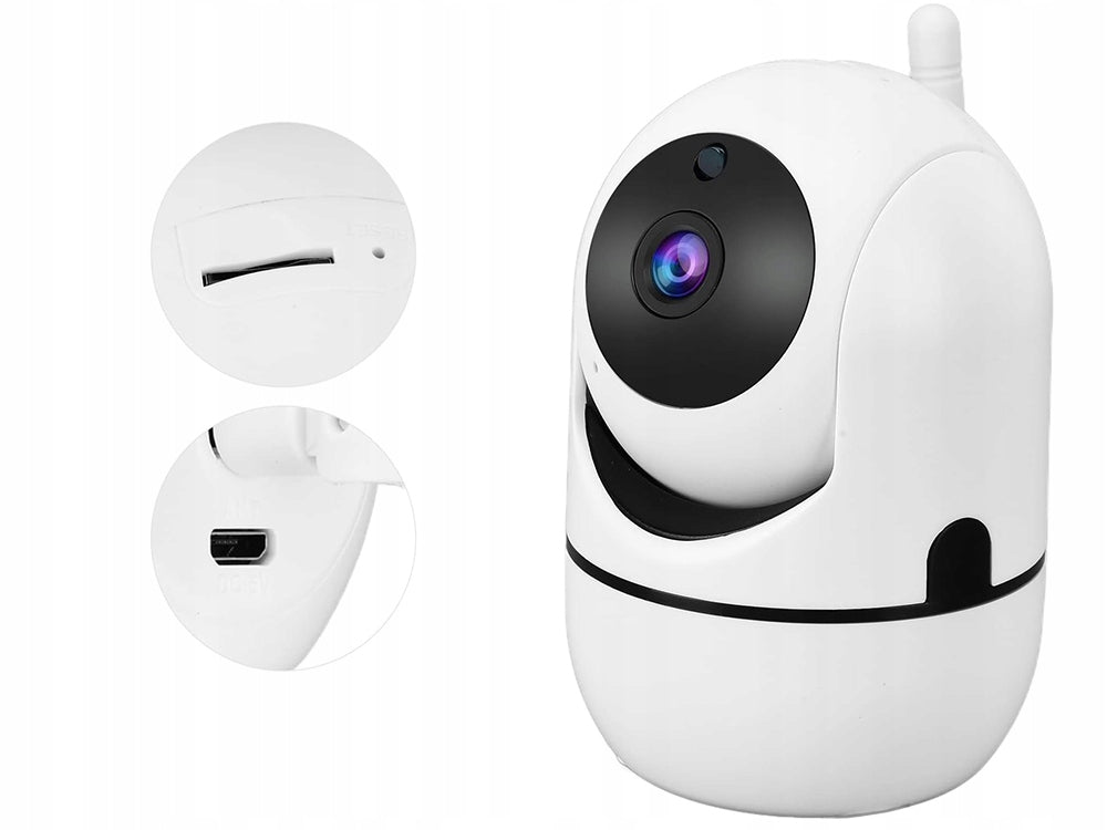 IP WIFI CAMERA BABY MONITOR ELECTRONIC ROTATING HD AUDIO HOME INDOOR Packaging status original
