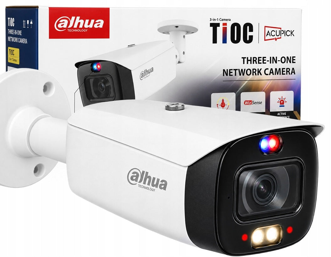 IP camera 8MPx DAHUA IPC-HFW3849T1-AS-PV-0280B-S5 Latest version TIOC
