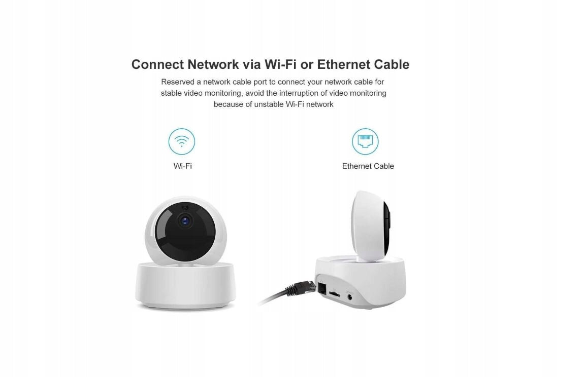 IP camera WiFi SONOFF GK-200MP2-B 1080P 360° Full HD Smart Home Manufacturer code KT-GK-200MP2-B-V2