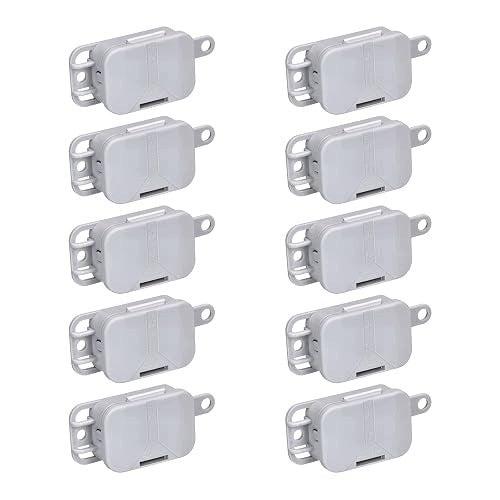 IP20 FLUSH-MOUNTED INSTALLATION BOX GREY 75X75X40MM 5PCS Brand no brand