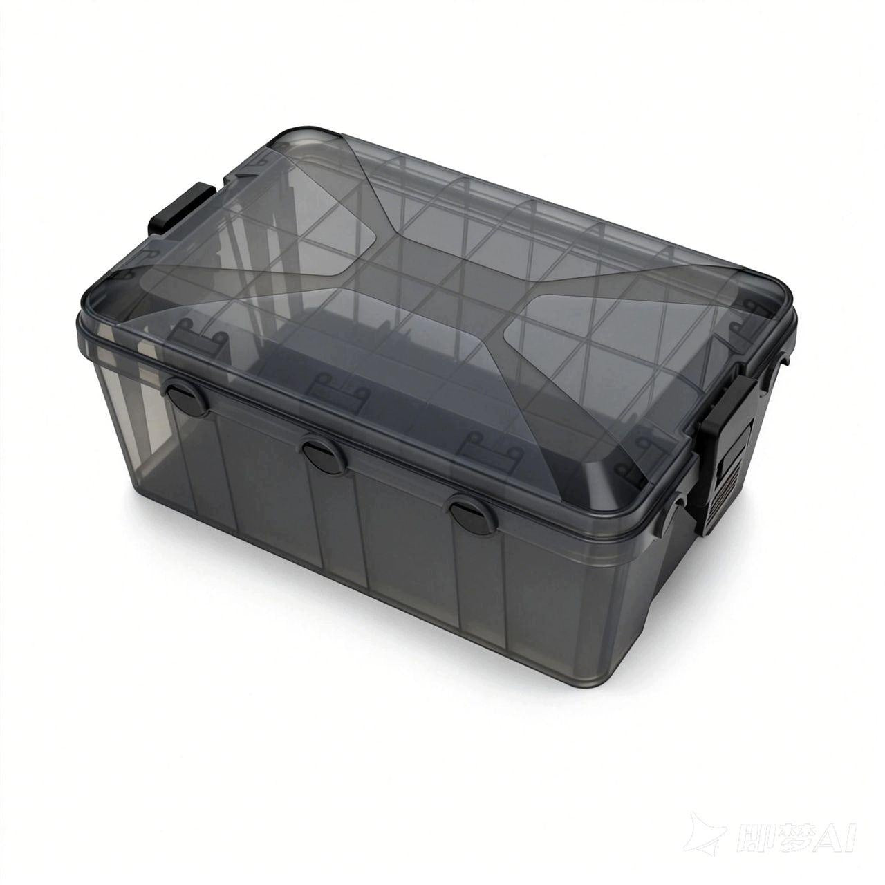 IP54 Hermetic Box for Extension Cord 32x21x13 Transparent LARGE