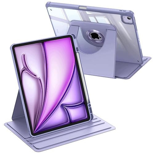 IPAD AIR 13 INCH M4 M3 M2 SWIVEL CASE HANDLE APPLE PENCIL acrylic Brand no brand