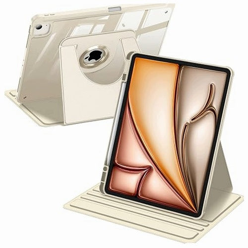 IPAD AIR 13 INCH M4 M3 M2 SWIVEL CASE HANDLE APPLE PENCIL acrylic