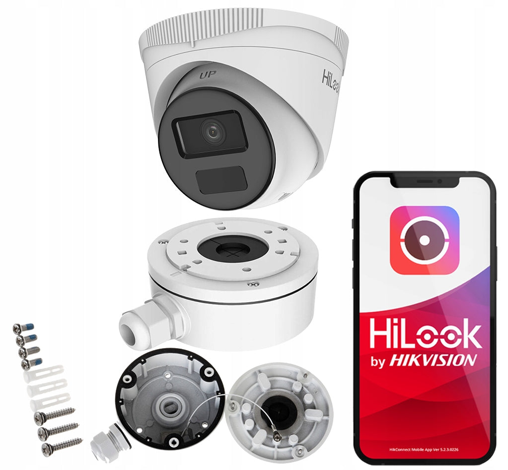 IPCAM-T2-P Outdoor IP Camera + FullHD 2MP PoE HiLook by Hikvision