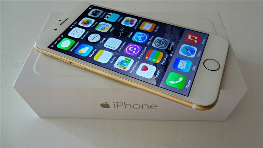 IPHONE 6 128GB GOLD Headphones included yes