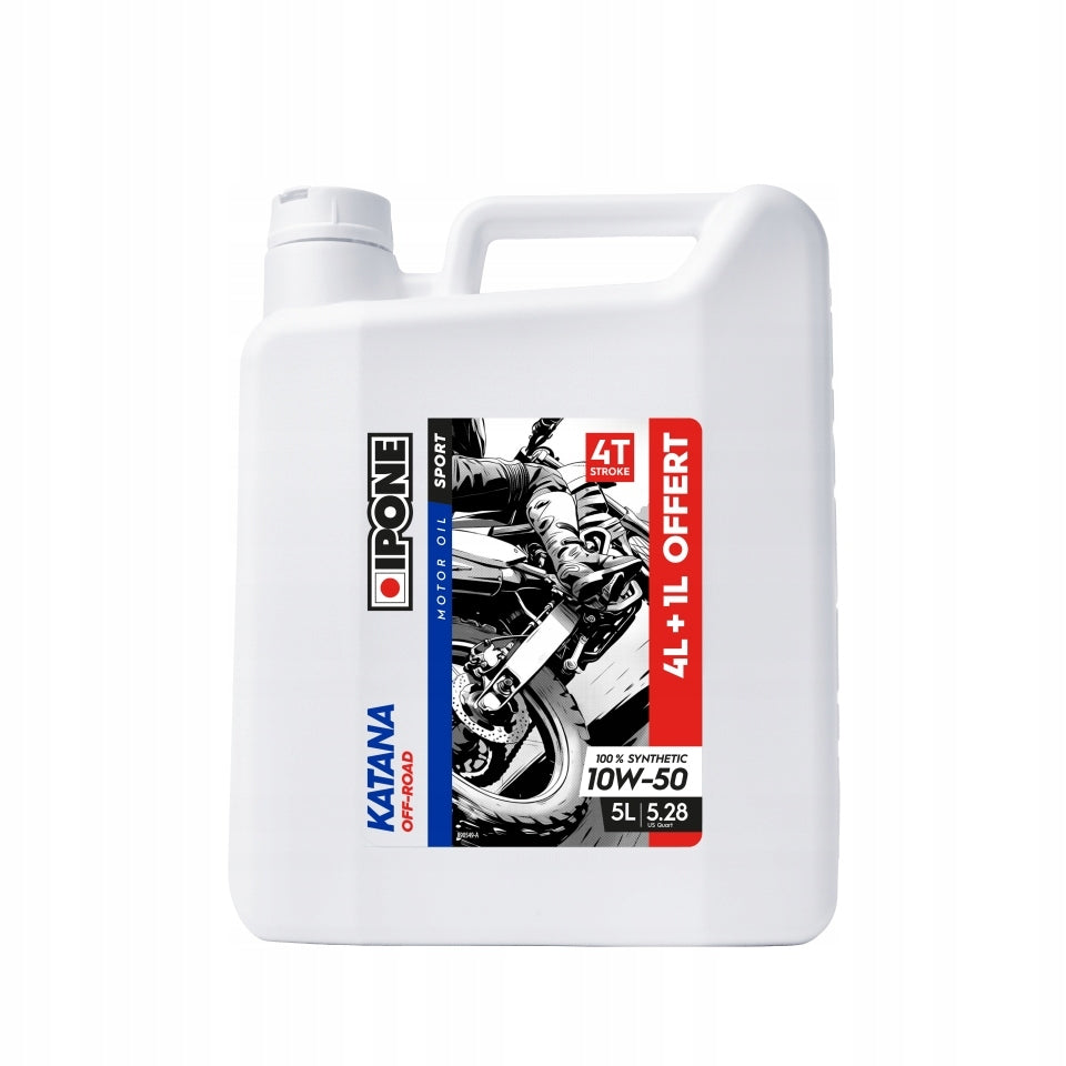 IPONE 10W50 OFF ROAD OFFROAD KATANA 5L CROSS ENDURO OIL KTM