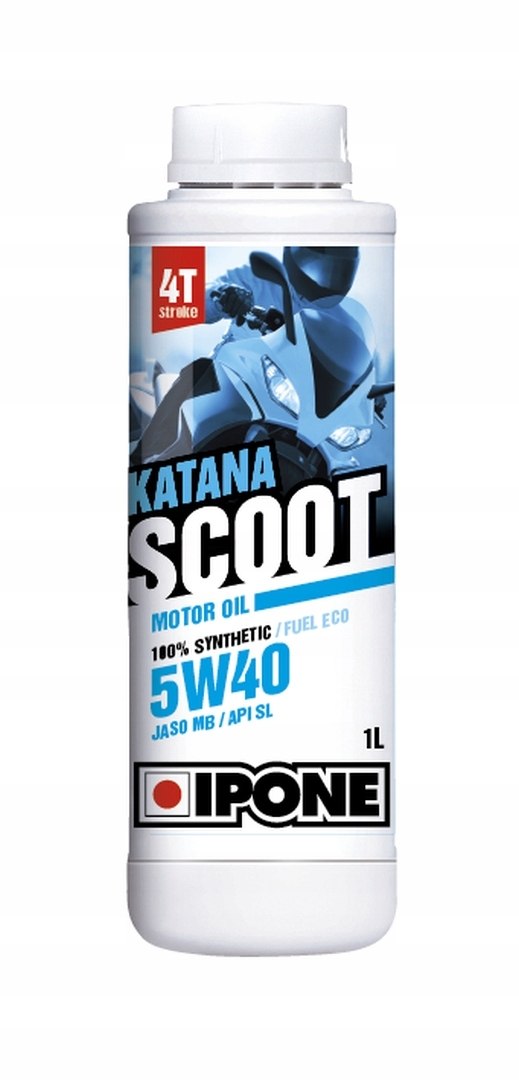 IPONE KATANA SCOOT 5W-40 MOTOR OIL FOR SCOOTERS 100% SYNTHETIC 1L