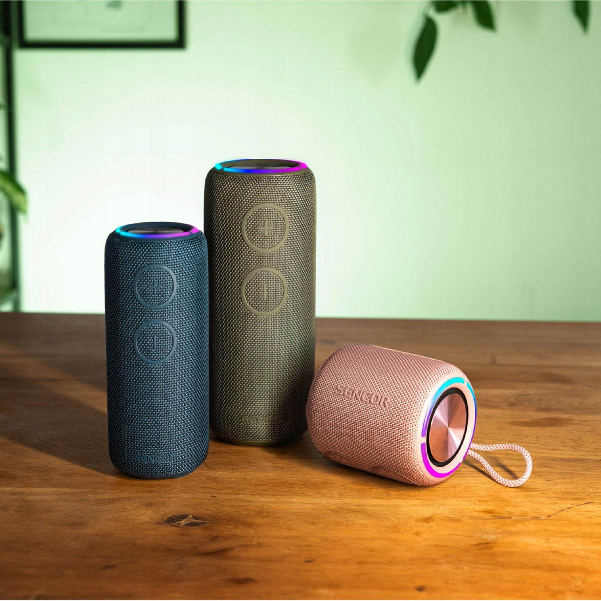 IPX7 WATERPROOF Bluetooth Speaker Sencor SIRIUS 2 OLIVE 3600 mAh 20W Brand Sencor