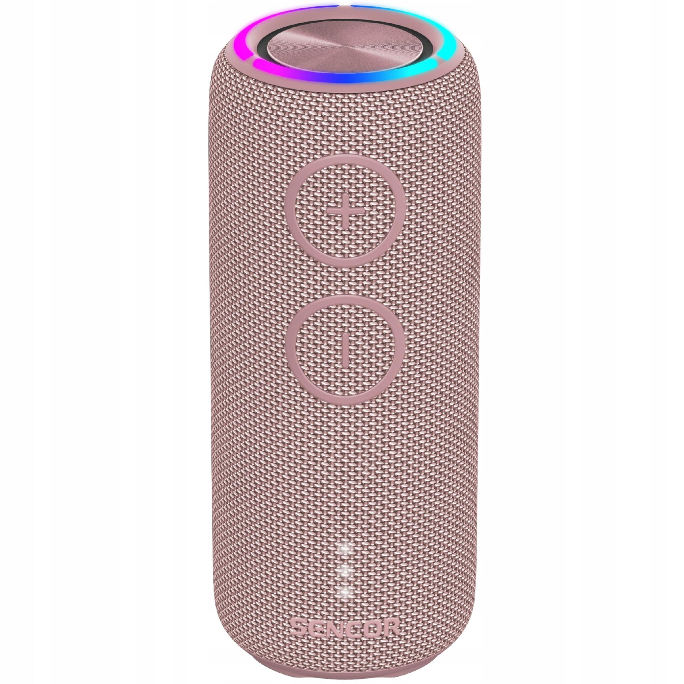 IPX7 WATERPROOF Bluetooth Speaker Sencor SIRIUS 2 ROSE 3600 mAh 20W