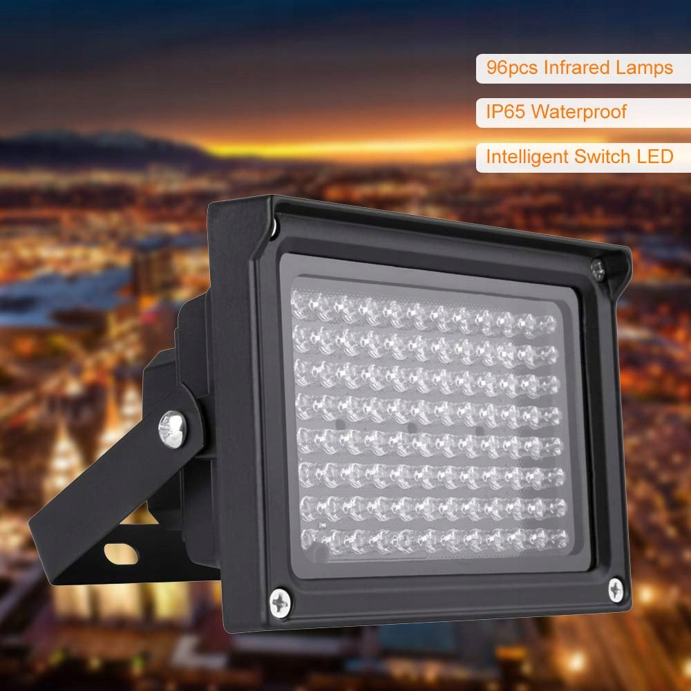 IRFORA 96 LED Infrared Headlight For CCTV Cameras Waterproof Outdoor Packaging status original