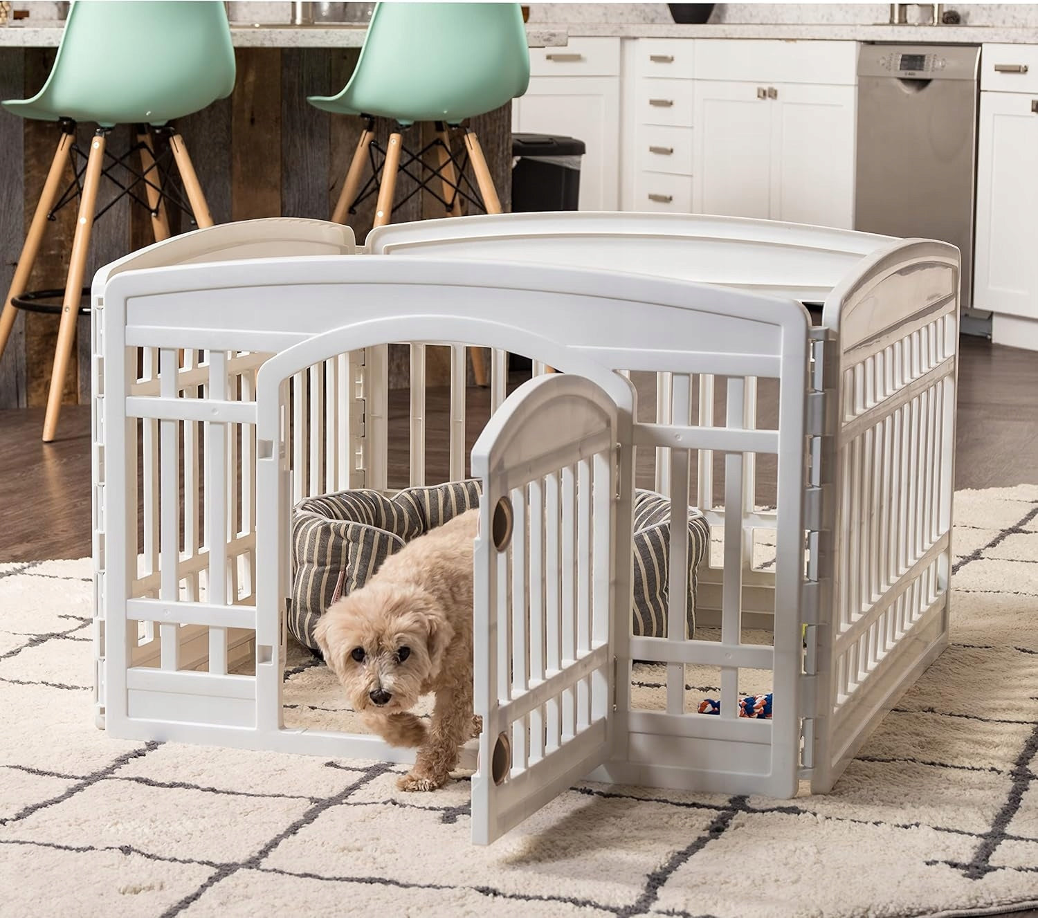 IRIS OHYAMA Outdoor Puppies Catwalk Playpen 91x60x36cm Packaging status original