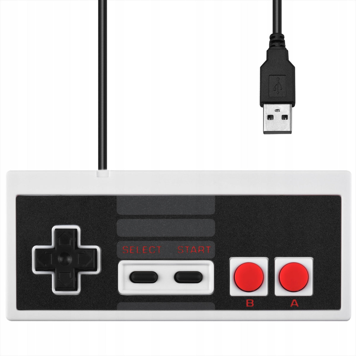 IRIS Pad gamepad USB controller for Raspberry Pi in pad style for NES console