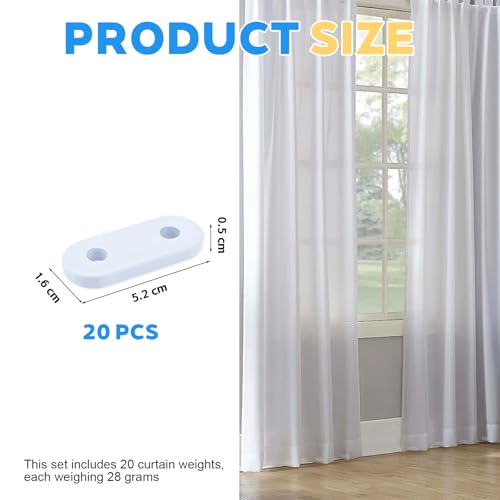 IRON CURTAIN WEIGHTS 28G HOME OFFICE 20PCS WEIGHTS FOR HOME Manufacturer code Bez marki