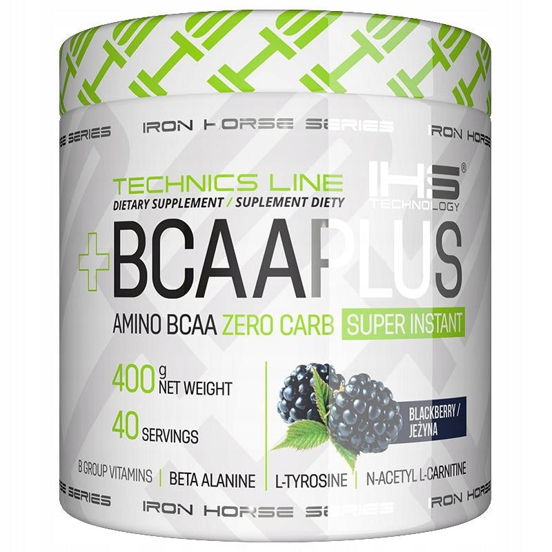 IRON HORSE BCAA PLUS 400g AMINO ACIDS Black
