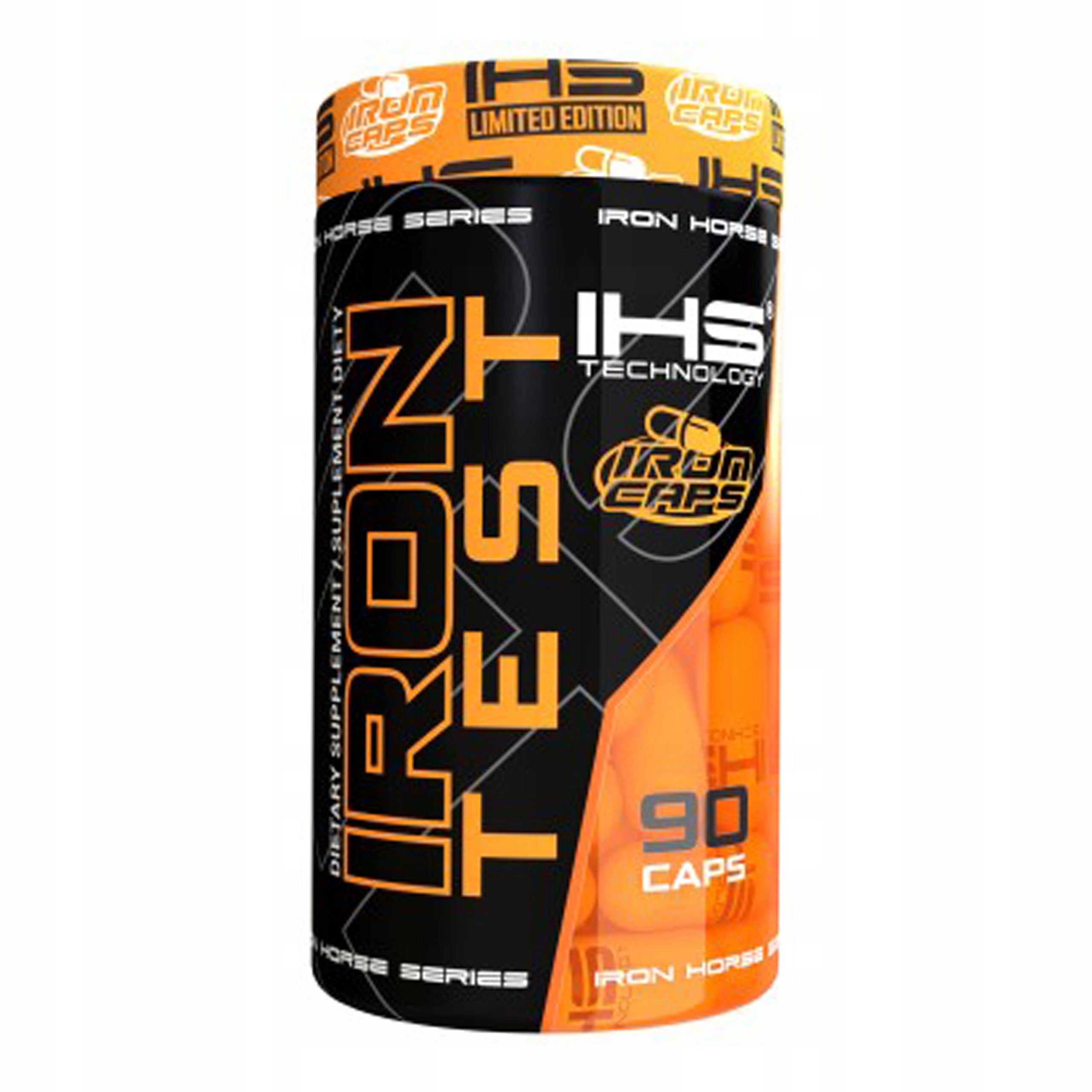 IRON HORSE IHS IRON TEST POTENCY TESTOSTERONE 90K Brand IHS Iron Horse