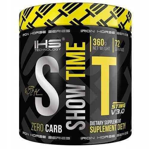 IRON HORSE SHOW TIME 3.0 360 ORANGE PRE BETA ALANINE AAKG TAURINE CARNITINE Packaging status original