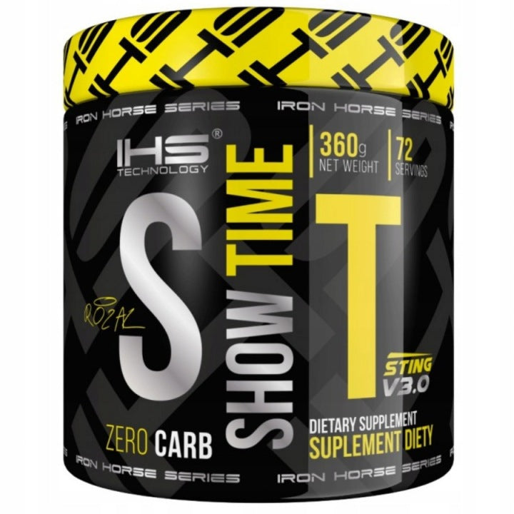 IRON HORSE SHOW TIME 3.0 360 ORANGE PRE BETA ALANINE AAKG TAURINE CARNITINE