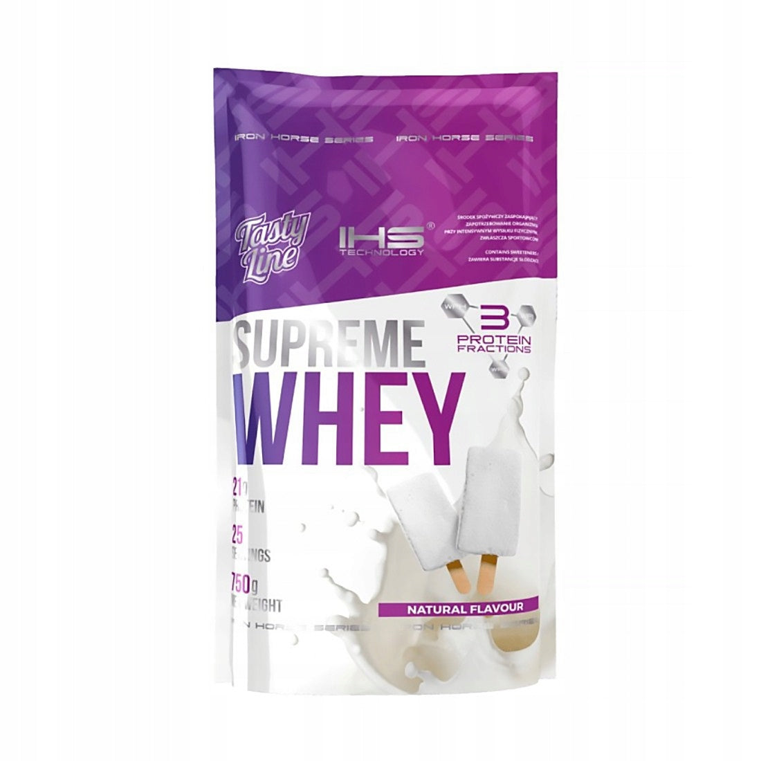 IRON HORSE Supreme Whey 750g Protein Amino Acids WPC Enzymes Cream Ice Cream Expiration date not specified