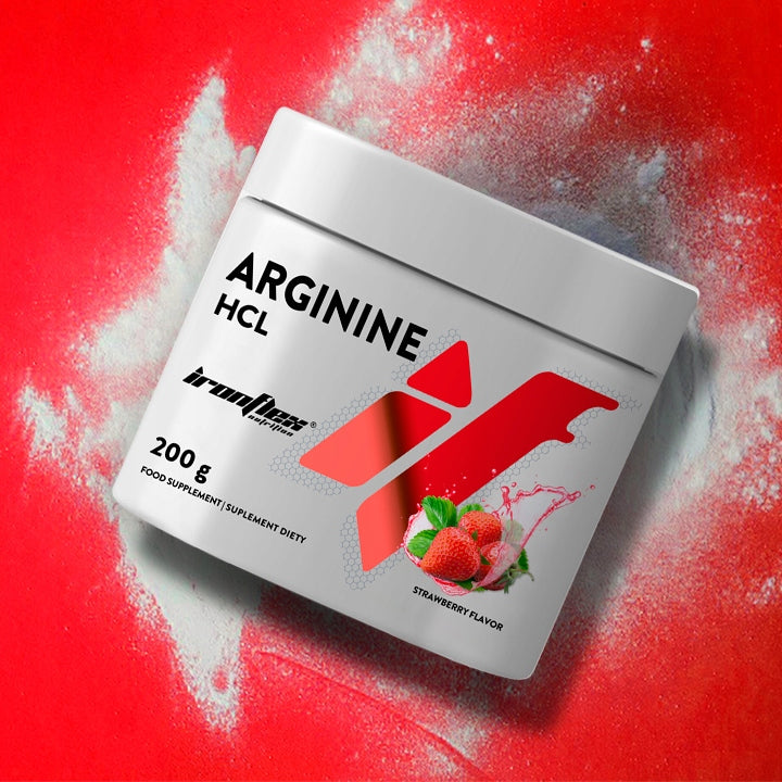 IRONFLEX ARGININE 200g L-ARGININE AMINO ACIDS AMINO PRE-WORKOUT PUMP STRENGTH Expiration date at least six months from the date of purchase