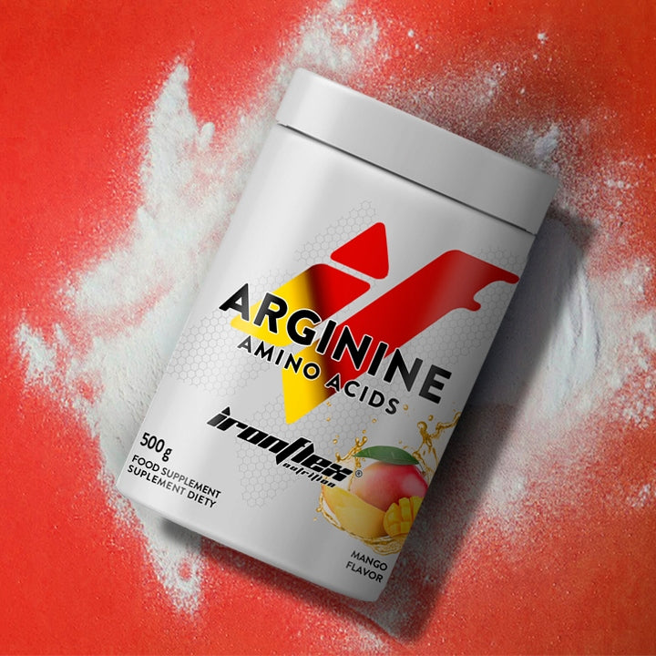 IRONFLEX ARGININE 500g L-ARGININE AMINO ACIDS AMINO PRE-WORKOUT PUMP STRENGTH Expiration date at least six months from the date of purchase