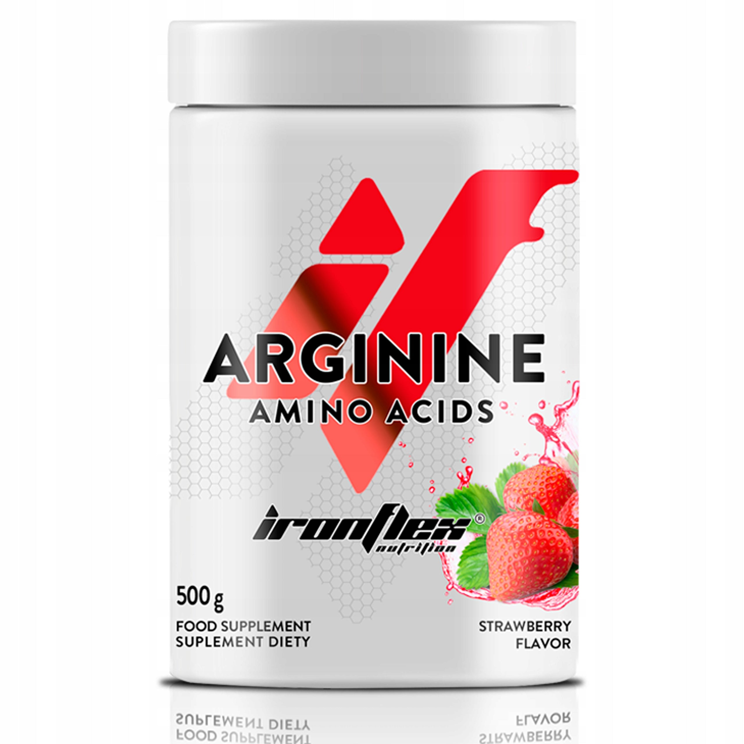 IRONFLEX ARGININE 500g L-ARGININE AMINO ACIDS AMINO PRE-WORKOUT PUMP STRENGTH