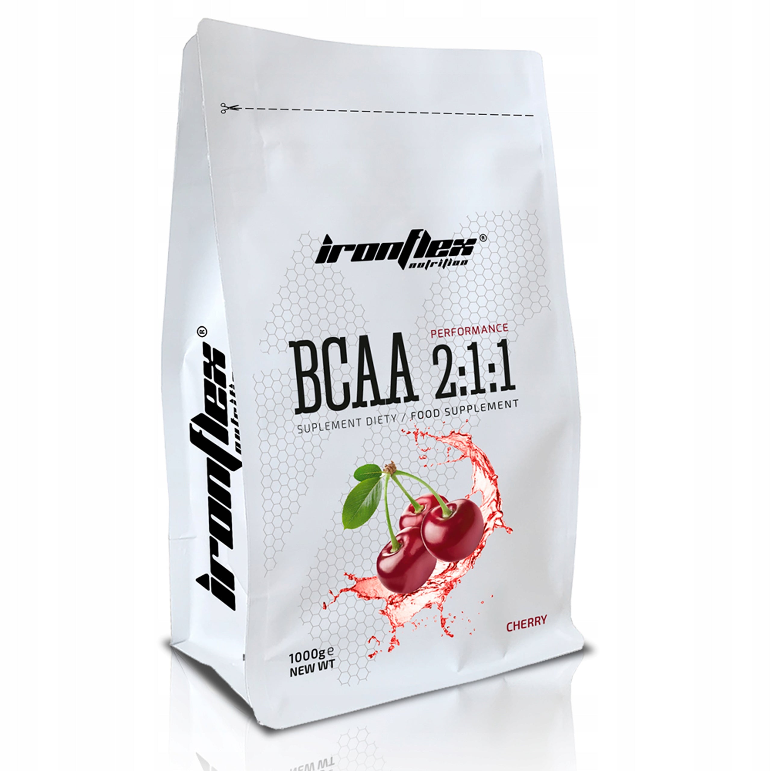 IRONFLEX BCAA 2:1:1 1000g STRONG AMINO ACIDS 1kg AMINO MUSCLE REGENERATION
