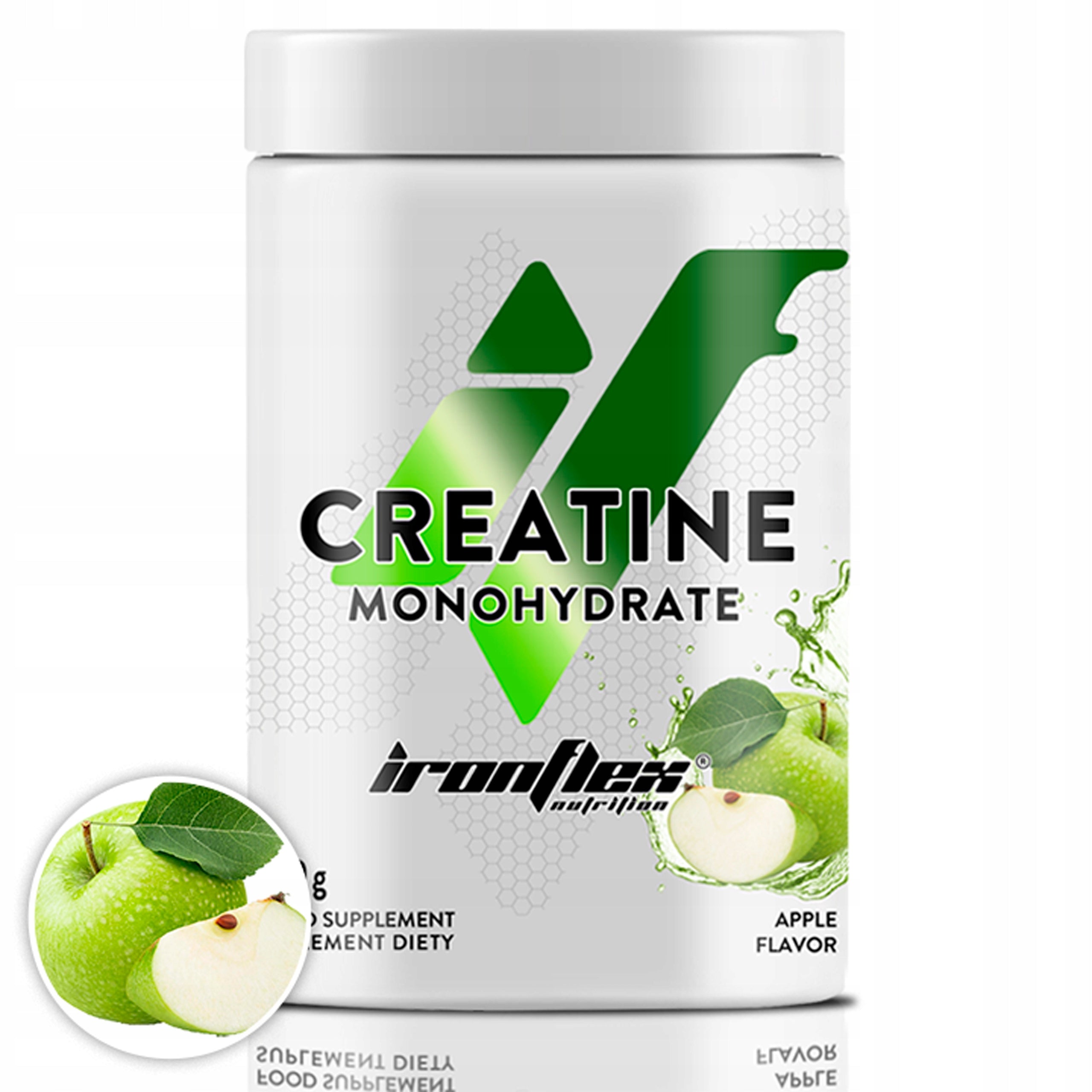 IRONFLEX CREATINE MONOHYDRATE 500g CREATINE MONOHYDRATE POWDER PUMP STRENGTH