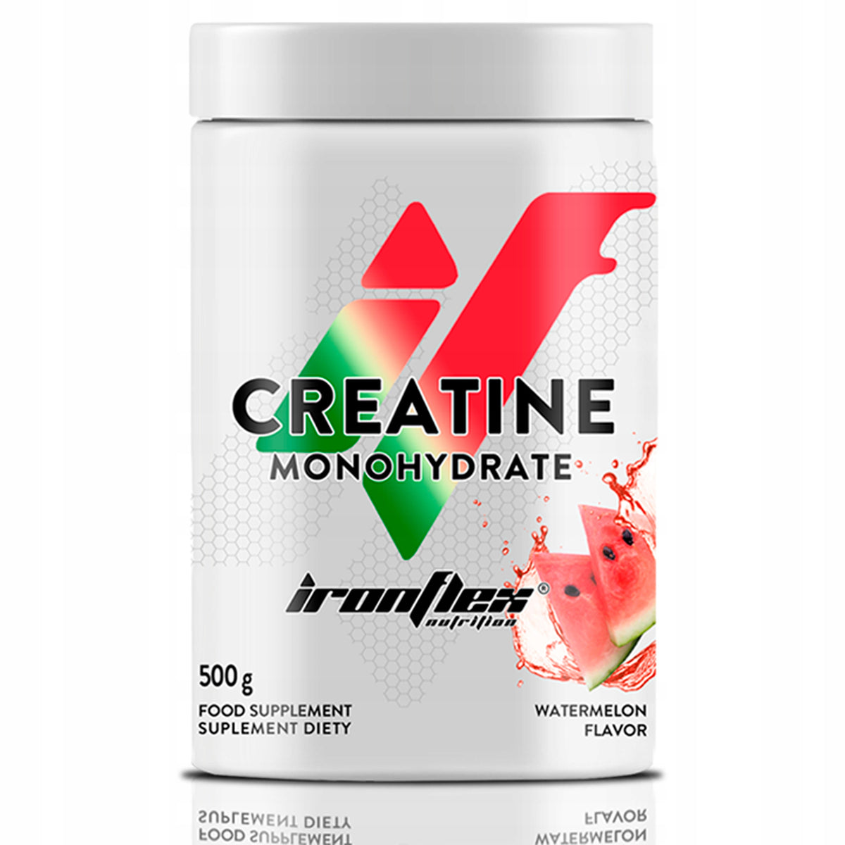 IRONFLEX CREATINE MONOHYDRATE 500g CREATINE MONOHYDRATE POWDER PUMP STRENGTH