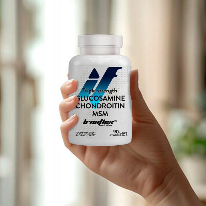 IRONFLEX GLUCOSAMINE CHONDROITIN MSM 180 tablets COMPLEX FOR JOINTS BONES Manufacturer code 5903140695615