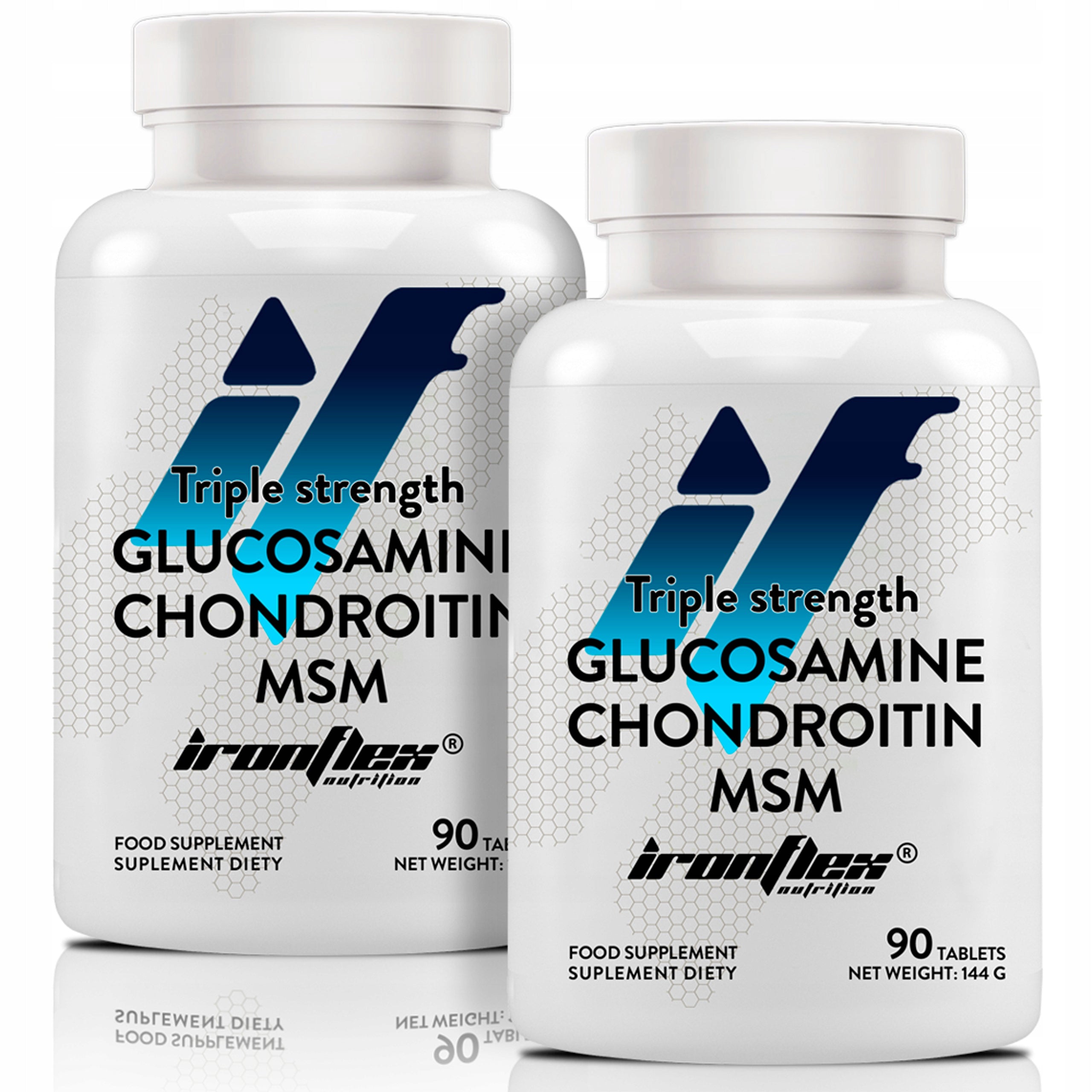 IRONFLEX GLUCOSAMINE CHONDROITIN MSM 180 tablets COMPLEX FOR JOINTS BONES