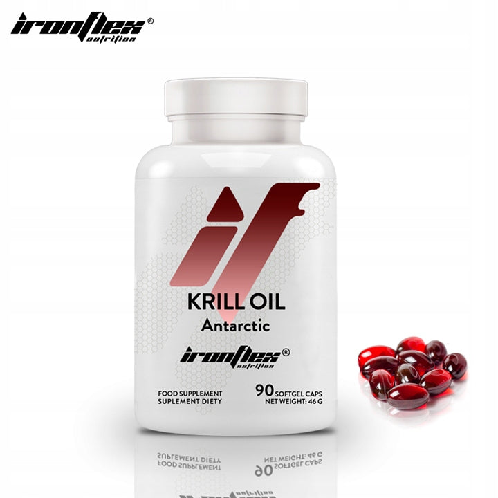 IRONFLEX KRILL OIL 500mg 90 capsules KRILL OIL ASTAXANTHIN PHOSPHOLIPIDS EAN (GTIN) 5903140697923