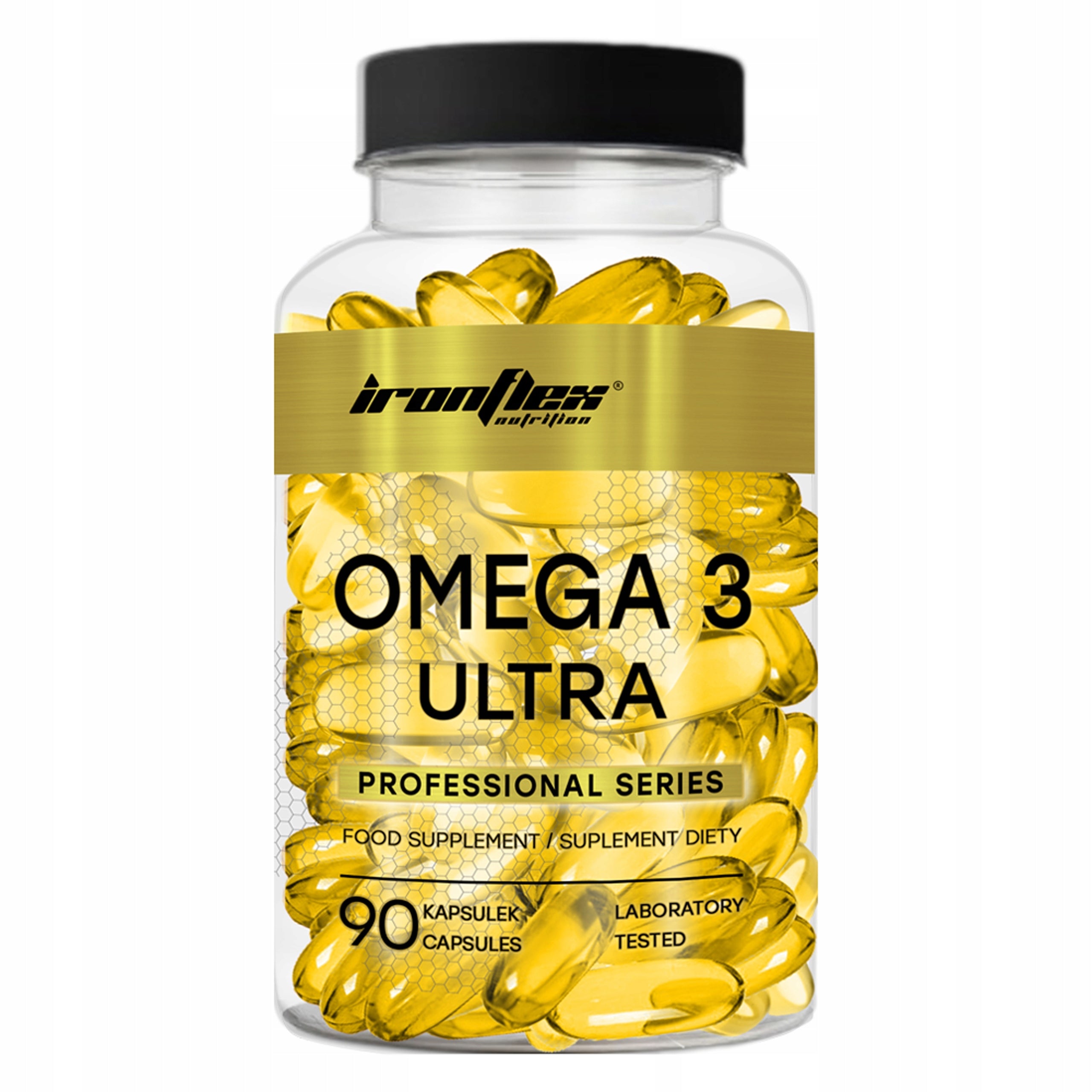 IRONFLEX OMEGA 3 ULTRA 330 EPA + 220 DHA 90caps FISH OIL FATTY ACIDS