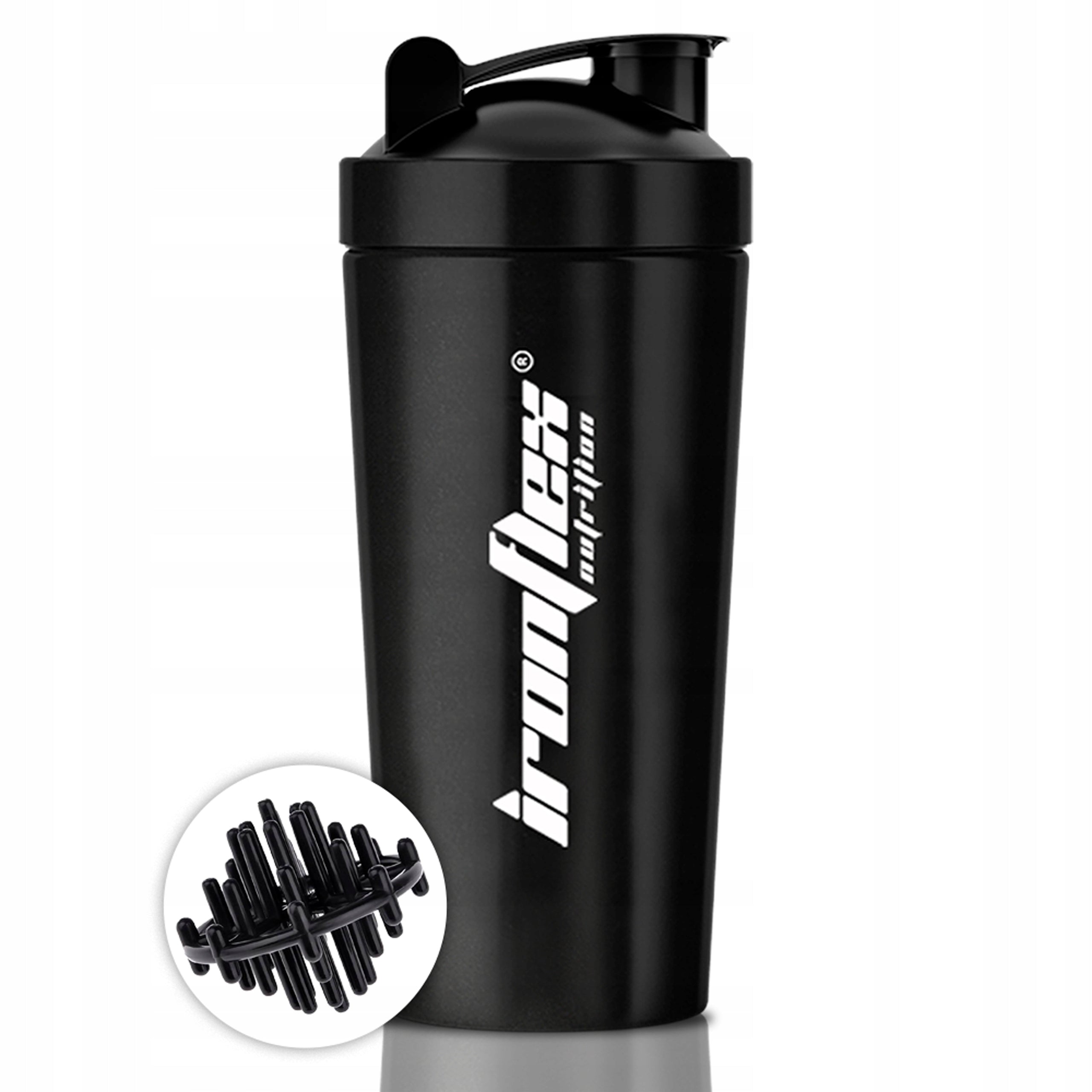 IRONFLEX STEEL SHAKER 750ml AIRTIGHT SHAKER FOR GYM CONDITIONERS TRAINING
