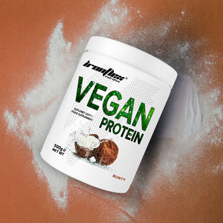 IRONFLEX VEGAN PROTEIN 500 g SOY PROTEIN PLANT SUPPLEMENT VEGAN ISOLATE Expiration date at least six months from the date of purchase