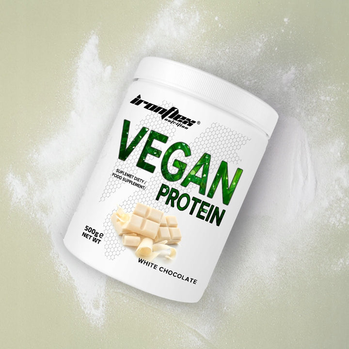 IRONFLEX VEGAN PROTEIN 500 g SOY PROTEIN PLANT SUPPLEMENT VEGAN ISOLATE Expiration date at least six months from the date of purchase