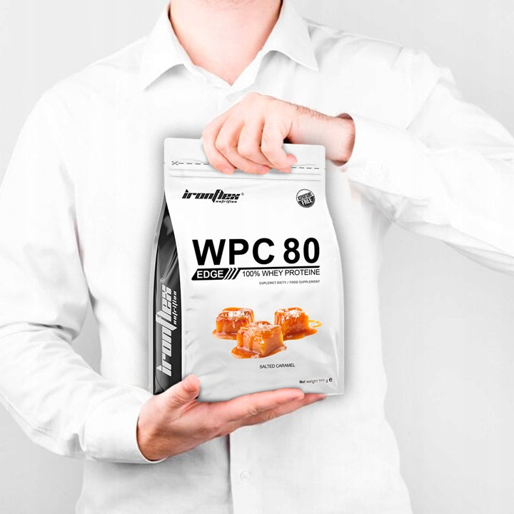IRONFLEX WPC 80 EDGE 909g WHEY PROTEIN SUPPLEMENT Expiration date at least six months from the date of purchase
