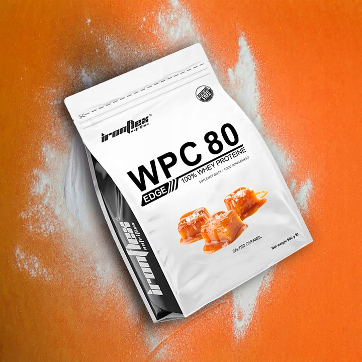 IRONFLEX WPC 80 EDGE 909g WHEY PROTEIN SUPPLEMENT Packaging status original