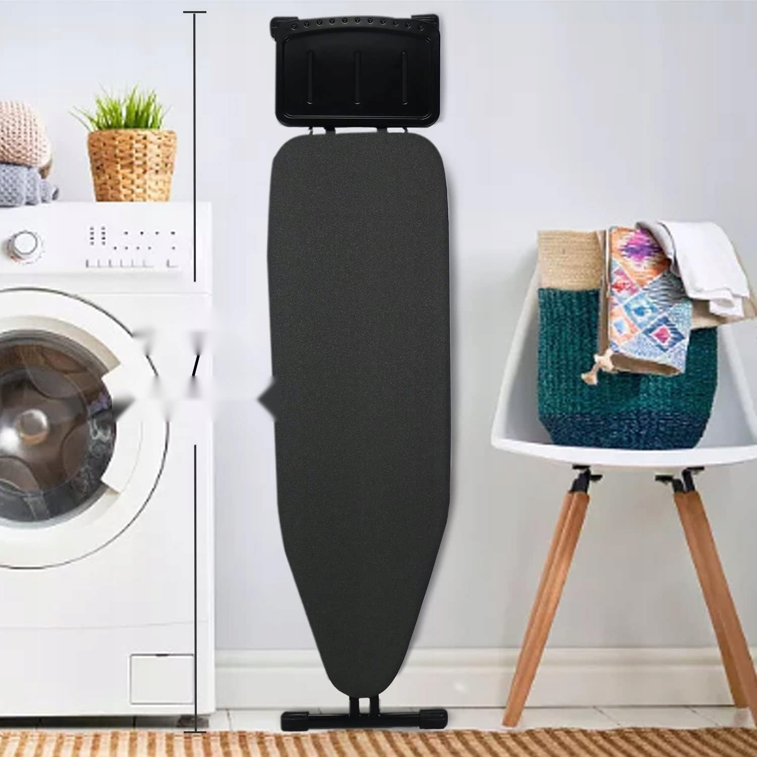 IRONING BOARD 34X109CM FOLDING ADJUSTABLE SUPPORT STABLE EAN (GTIN) 5908107845454