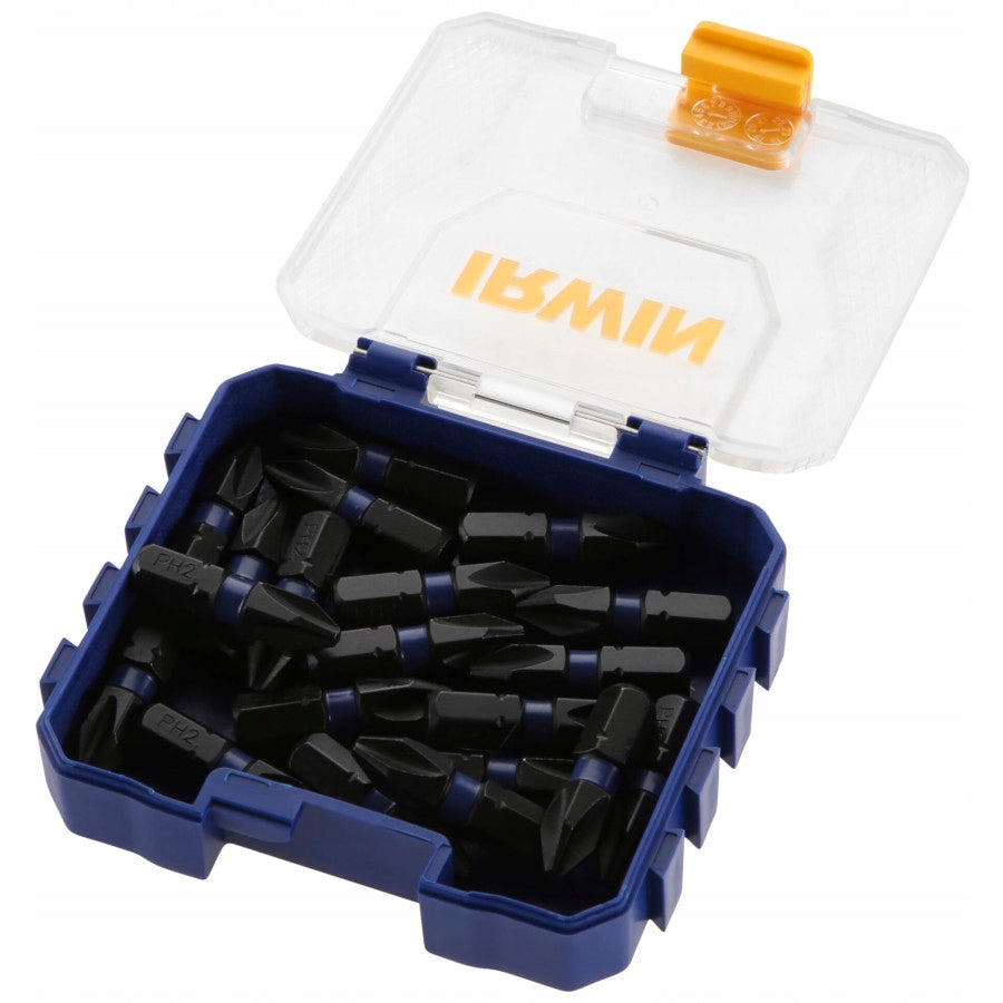 IRWIN BIT BITS IMPACT TIP HOLDER TIP IMPACT TIP PH2 25mm (20pcs) Packaging status original