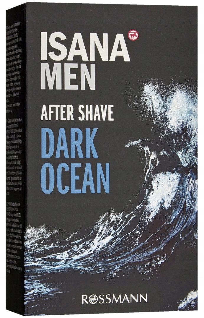 ISANA MEN Dark Ocean aftershave for men 100 ml Brand Isana