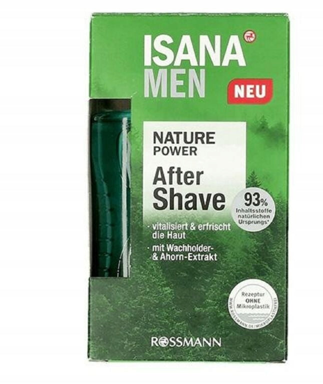 ISANA MEN NATURE POWER AFTERSHAVE 100ML
