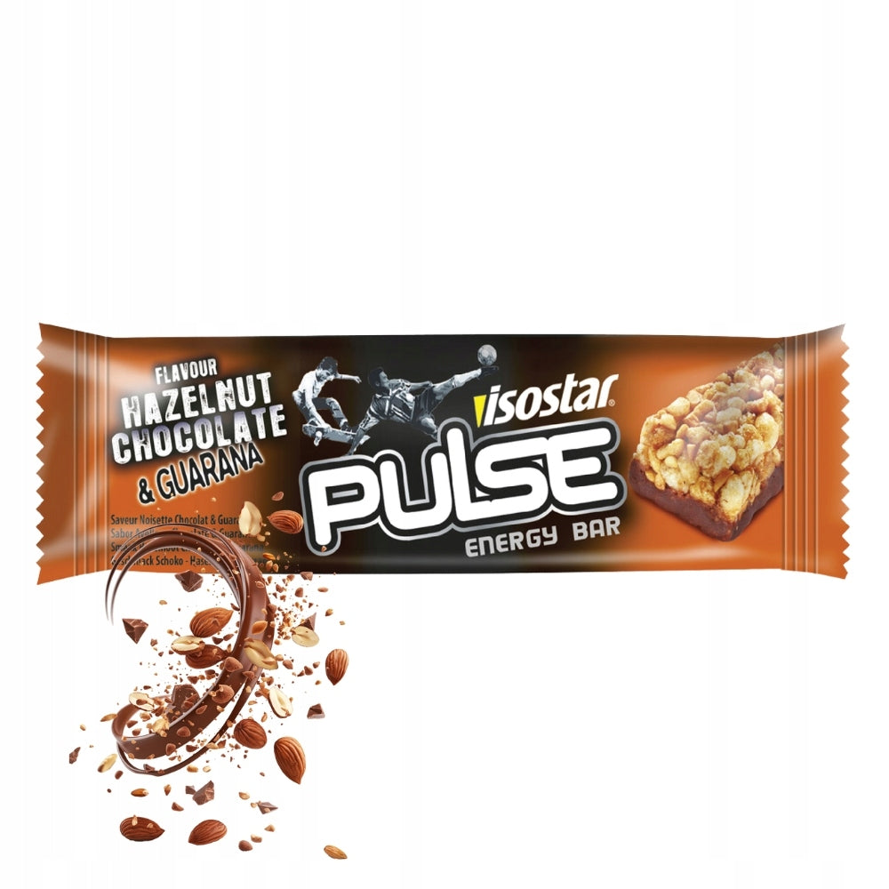 ISOSTAR BAR PULSE 23g ENERGY STRENGTH WITH VITAMINS E C COALS