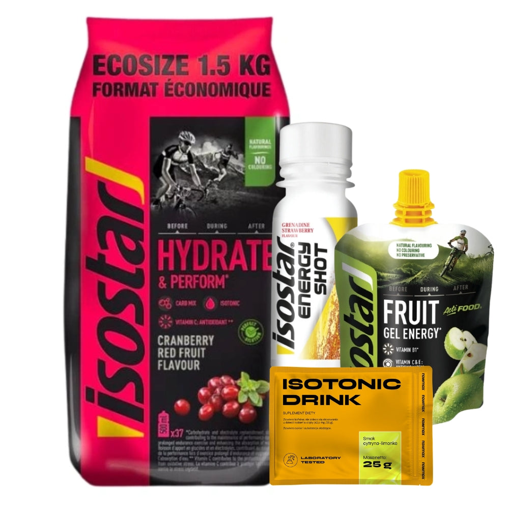 ISOSTAR ENERGY AND IRRIGATION CONCENTRATE 1500 G ENERGY HYDRATION Expiration date at least six months from the date of purchase